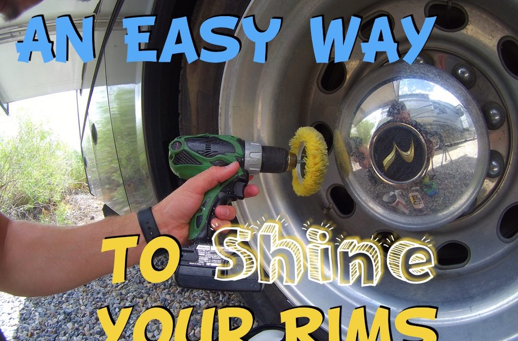 An Easy way to Make Your RV Rims and Chrome Mirrors Shine Like New!