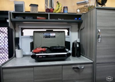 RV Interior, Kitchen