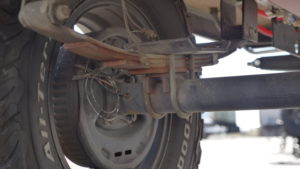 Leaf Springs And Solid Axel