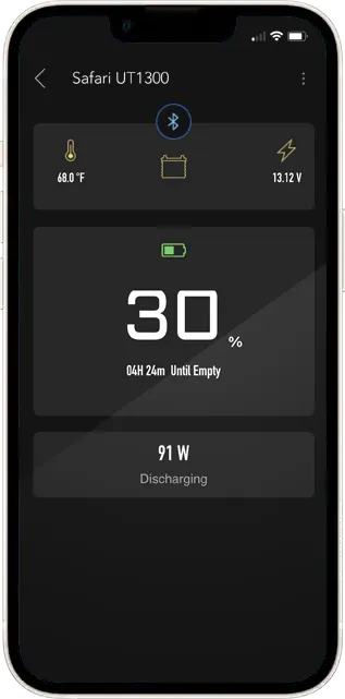 Lion Energy RV Batteries App