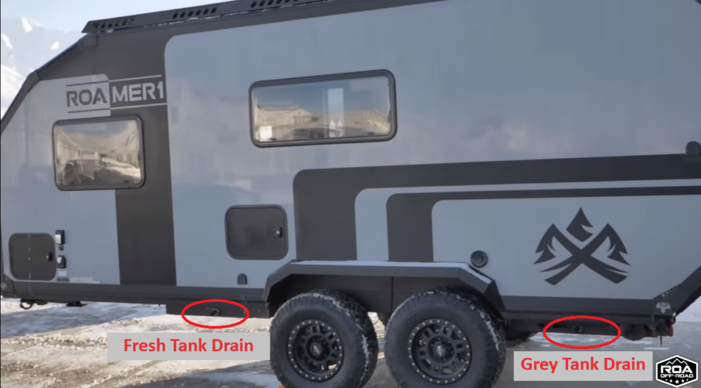 Roamer 1 Tank Drains