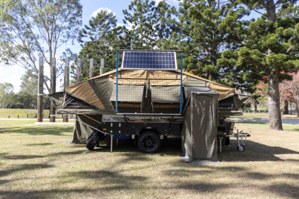 MDC Robson XTT Dual Fold With The Tent Set Up