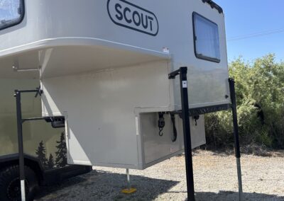 2023 Scout Olympic Used **UPGRADES** Ultra‑Light Truck Camper- Fits Most Full‑Size Pickups