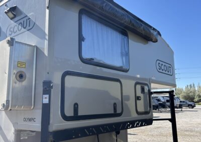 2023 Scout Olympic Used **UPGRADES** Ultra‑Light Truck Camper- Fits Most Full‑Size Pickups